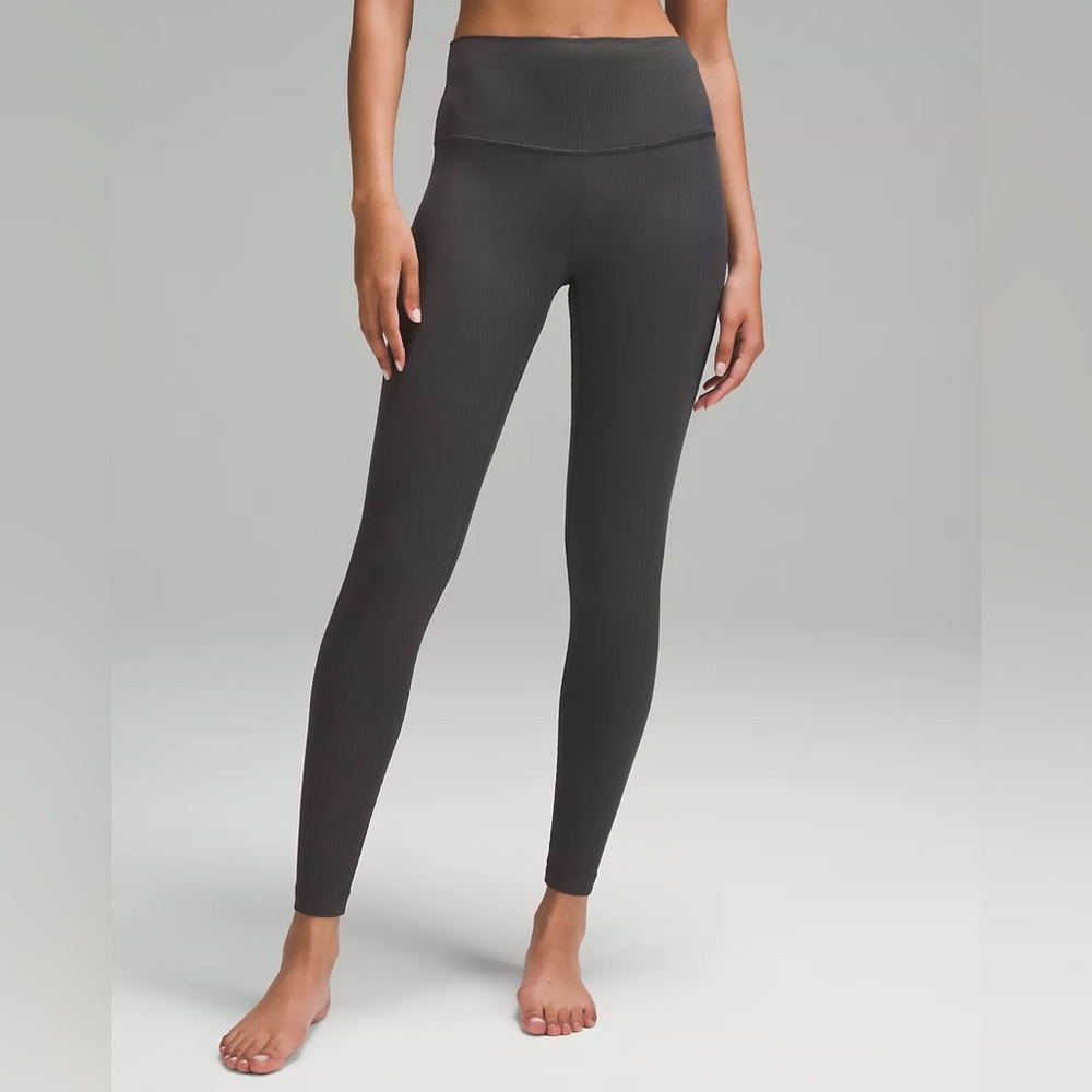 lululemon Align™ Ribbed High-Rise Pant 28" woman’s size 0 4 6 - Picture 2 of 8
